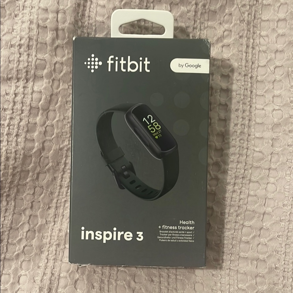 Fitbit Black inspire 3